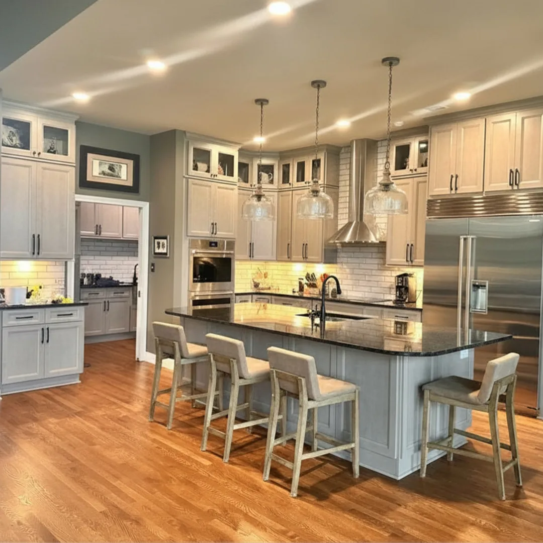Kitchen cabinet company Oakwood GA custom remodel GG Kitchen and Bath